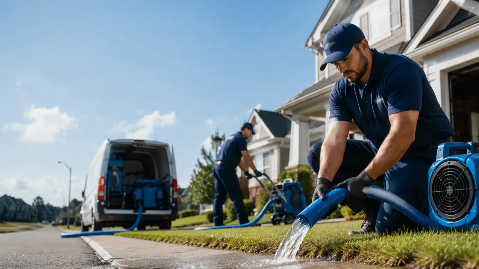 Flood Damage Restoration in Junior, WV